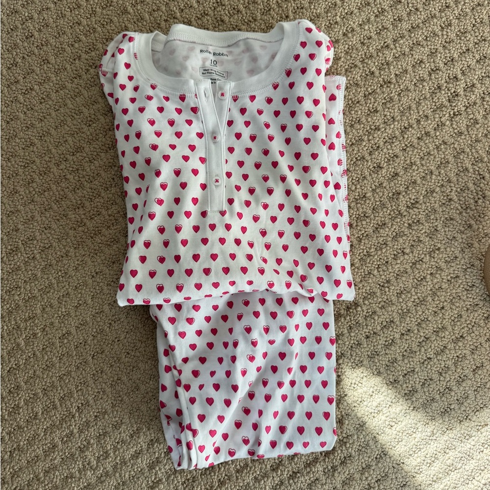 Roller Rabbit Heart Pajamas